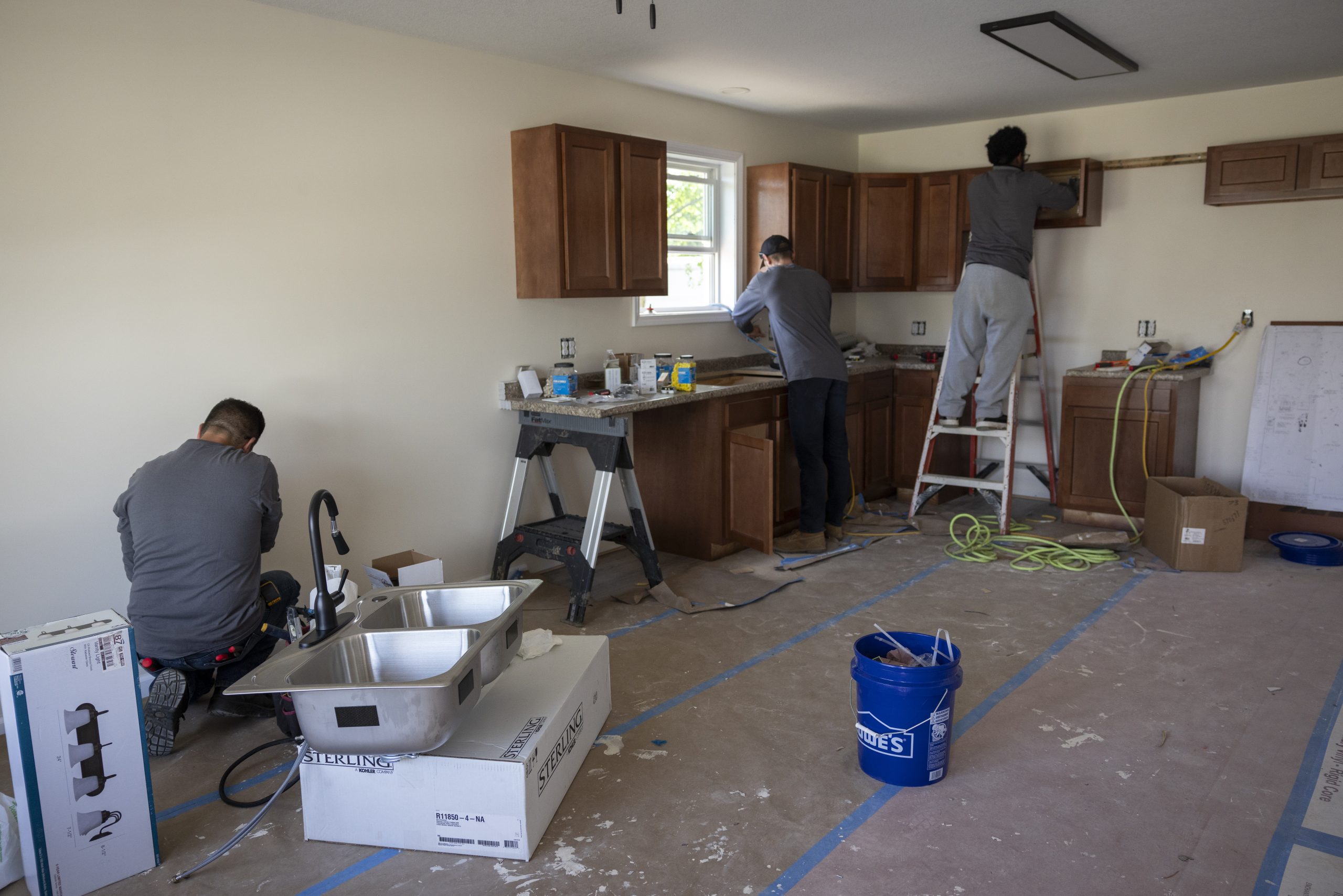 Habitat home renovation